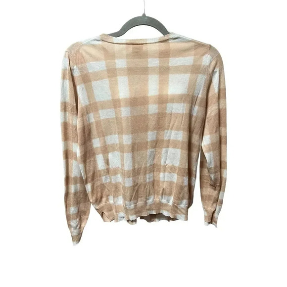 Antipast Check Cotton Cardigan - Picture 9 of 10